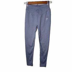 Gymshark Seamless Light Blue Small Leggings EUC high waist activewear workout